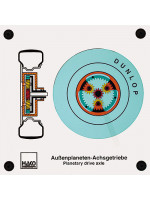 Planetary axle wheel drive assembly