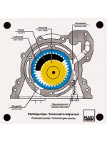 Innenzahnradpumpe (Sichelpumpe)