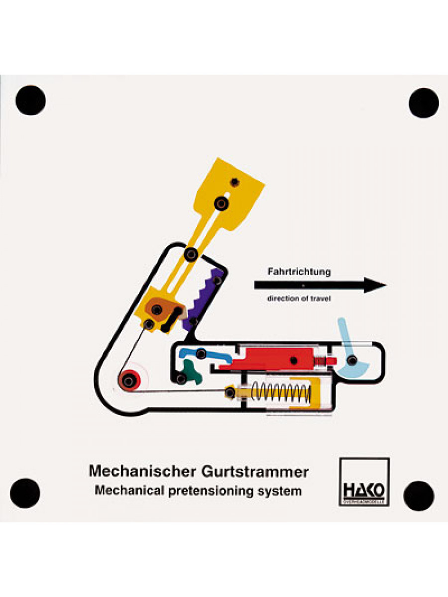 Mechanical pretensioning device