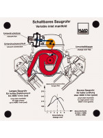 Schaltbares Saugrohr