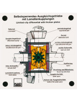 Limited-slip differential with friction plates