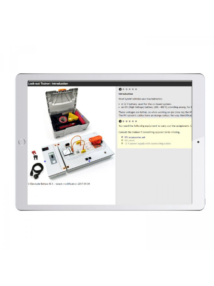 Digital work orders Automotive Lock-out Trainer 2.0