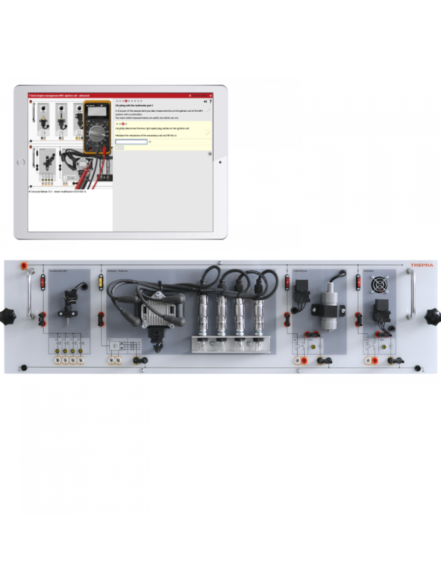 Training Package T-Varia Engine Management - Supplement one motor type MPI