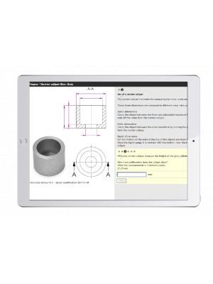 Bons de travail numériques T-Box Étrier Vernier