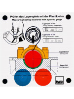 Measuring bearing clearance